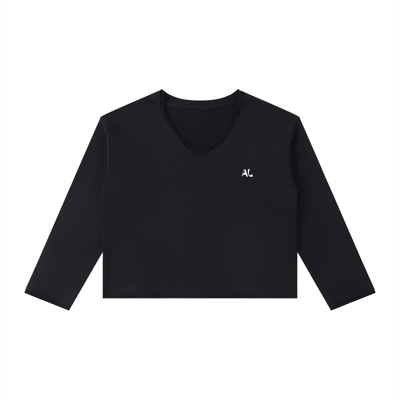 Women's Cropped Long Sleeve T-Shirt