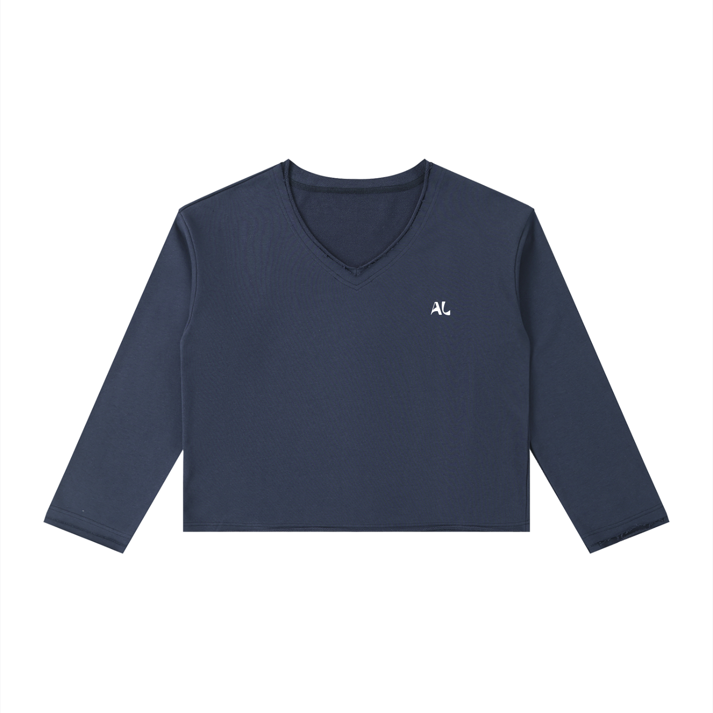Women's Cropped Long Sleeve T-Shirt